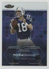 Peyton Manning #9 Football Cards 2003 Topps Finest Prices