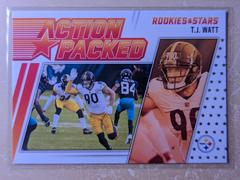 T.J. Watt #AP-6 Football Cards 2021 Panini Rookies and Stars Action Packed Prices