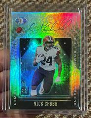 Nick Chubb #LS-NC Football Cards 2021 Panini Illusions Limelight Signatures Prices