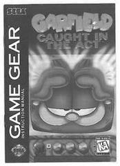  Garfield: Caught In The Act - Manual | Garfield Caught in the Act Sega Game Gear