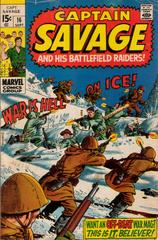 Capt. Savage and His Leatherneck Raiders #16 (1969) Comic Books Capt. Savage and His Leatherneck Raiders Prices