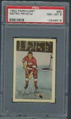 Metro Prystai #60 Hockey Cards 1952 Parkhurst Prices