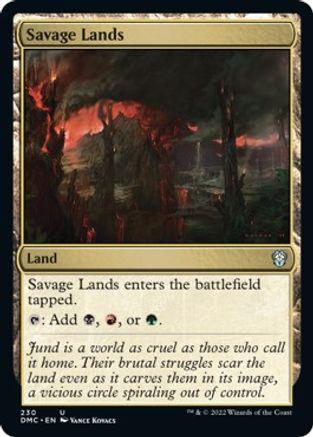 Savage Lands #230 Magic Dominaria United Commander