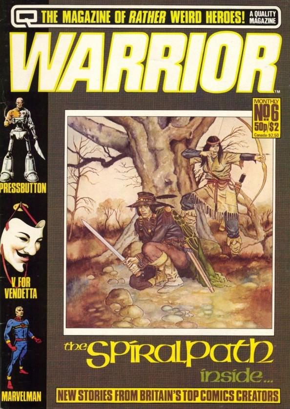 Warrior #6 (1982) Comic Books Warrior