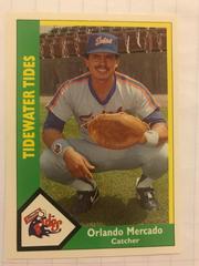 Orlando Mercado Baseball Cards 1990 CMC Tidewater Tides Prices