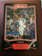 Rashard Lewis Basketball Cards 2008 Bowman Prices