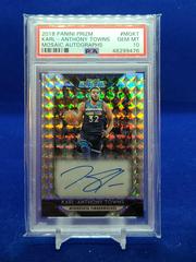 Karl Anthony Towns Basketball Cards 2018 Panini Prizm Mosaic Autographs Prices