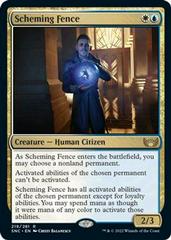 Scheming Fence [Foil] Magic Streets of New Capenna Prices