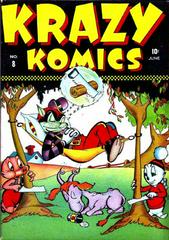 Krazy Komics #8 (1943) Comic Books Krazy Komics Prices