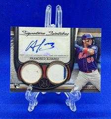 Francisco Alvarez #SWDRA-FA Baseball Cards 2022 Topps Museum Collection Single Player Signature Swatches Dual Relic Autographs Prices