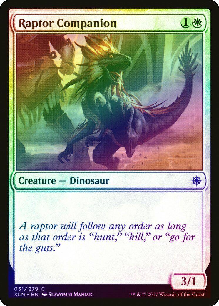 Raptor Companion [Foil] Prices | Magic Ixalan | Magic Cards