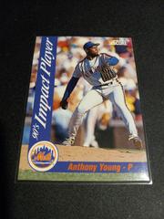 Anthony Young Baseball Cards 1992 Score Impact Players Prices
