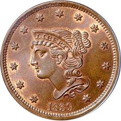 1839 Coins Braided Hair Penny Prices