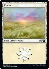 Plains #263 Magic Core Set 2020 Prices