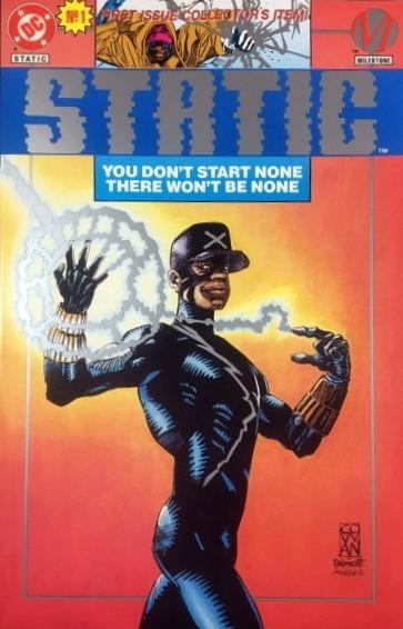 Static [Platinum Edition] #1 (1993) Comic Books Static