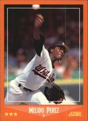 Melido Perez Baseball Cards 1988 Score Traded Prices