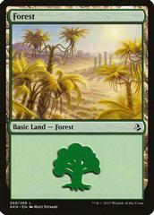 Forest #268 Magic Amonkhet Prices