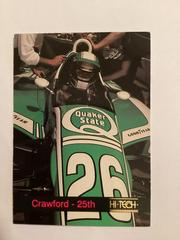 Crawford - 25th #21 Racing Cards 1993 Hi Tech Prices