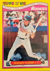 Mackey Sasser Baseball Cards 1989 Toys R US Rookies Prices