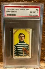 Ed Oatman #5 Hockey Cards 1911 C55 Prices