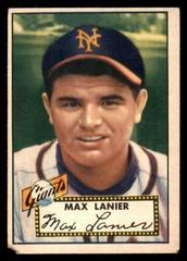Max Lanier #101 Baseball Cards 1983 Topps '52 Reprint Prices
