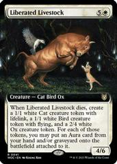 Liberated Livestock [Extended Art] #41 Magic Wilds of Eldraine Commander Prices