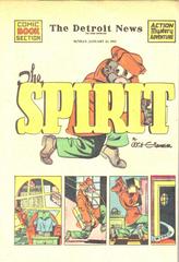 Spirit #1/25/1942 (1942) Comic Books Spirit Prices