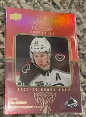 Nathan MacKinnon [Rainbow Red] Hockey Cards 2021 Upper Deck Honor Roll Prices