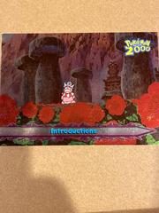 Introductions [Foil] Pokemon 2000 Topps Movie Prices