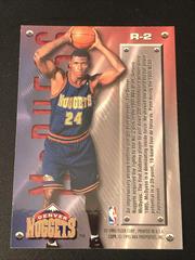Back | Antonio McDyess [Silver Spotlight] Basketball Cards 1995 Metal Rookie Roll Call