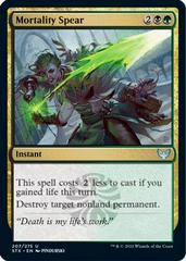 Mortality Spear [Foil] Magic Strixhaven School of Mages Prices