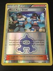 Team Aqua Grunt [Reverse Holo] Pokemon Double Crisis Prices