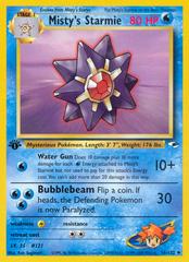 Misty's Starmie [1st Edition] #56 Pokemon Gym Heroes Prices