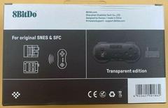 Back Of The Box | 8BitDo SN30 2.4g Wireless Gamepad [Transparent Edition] Super Nintendo