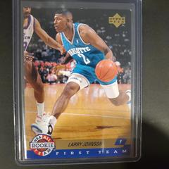 Larry Johnson #AR1 Basketball Cards 1992 Upper Deck All-Rookies Prices
