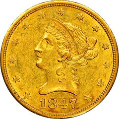 1847 O Coins Liberty Head Gold Eagle Prices