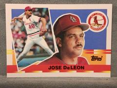 Jose DeLeon Baseball Cards 1990 Topps Big Baseball Prices