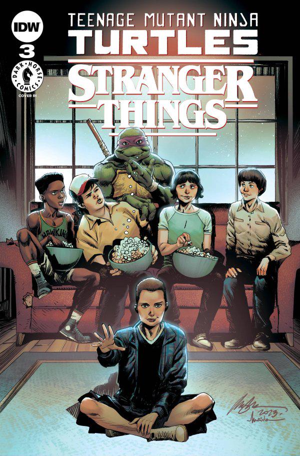 Teenage Mutant Ninja Turtles x Stranger Things [Alburquerque] #3 (2023) Comic Books Teenage Mutant Ninja Turtles x Stranger Things