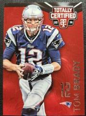Tom Brady [Platinum Red] #57 Football Cards 2014 Panini Totally Certified Prices