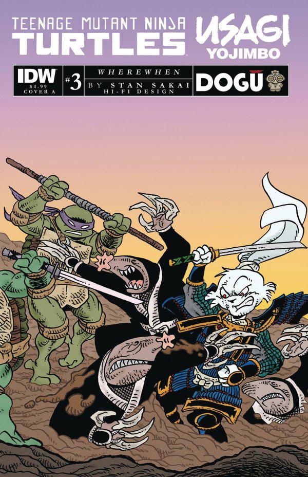 Teenage Mutant Ninja Turtles / Usagi Yojimbo: WhereWhen #3 (2023) Comic Books Teenage Mutant Ninja Turtles / Usagi Yojimbo: WhereWhen