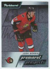 Josh Norris #PP17 Hockey Cards 2020 Parkhurst Prominent Prospects Prices