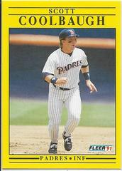 Scott Coolbaugh Baseball Cards 1991 Fleer Update Prices