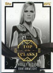Holly Holm [Black] Ufc Cards 2016 Topps UFC Top of the Class Prices