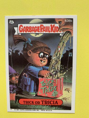 Trick or TRICIA #438b 1987 Garbage Pail Kids