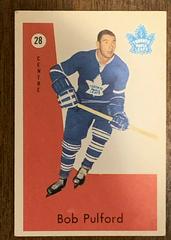 Bob Pulford Hockey Cards 1959 Parkhurst Prices