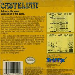 Castelian - Back | Castelian GameBoy