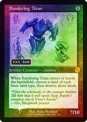 Sundering Titan [Serialized] #120 Magic Brother's War Retro Artifacts Prices