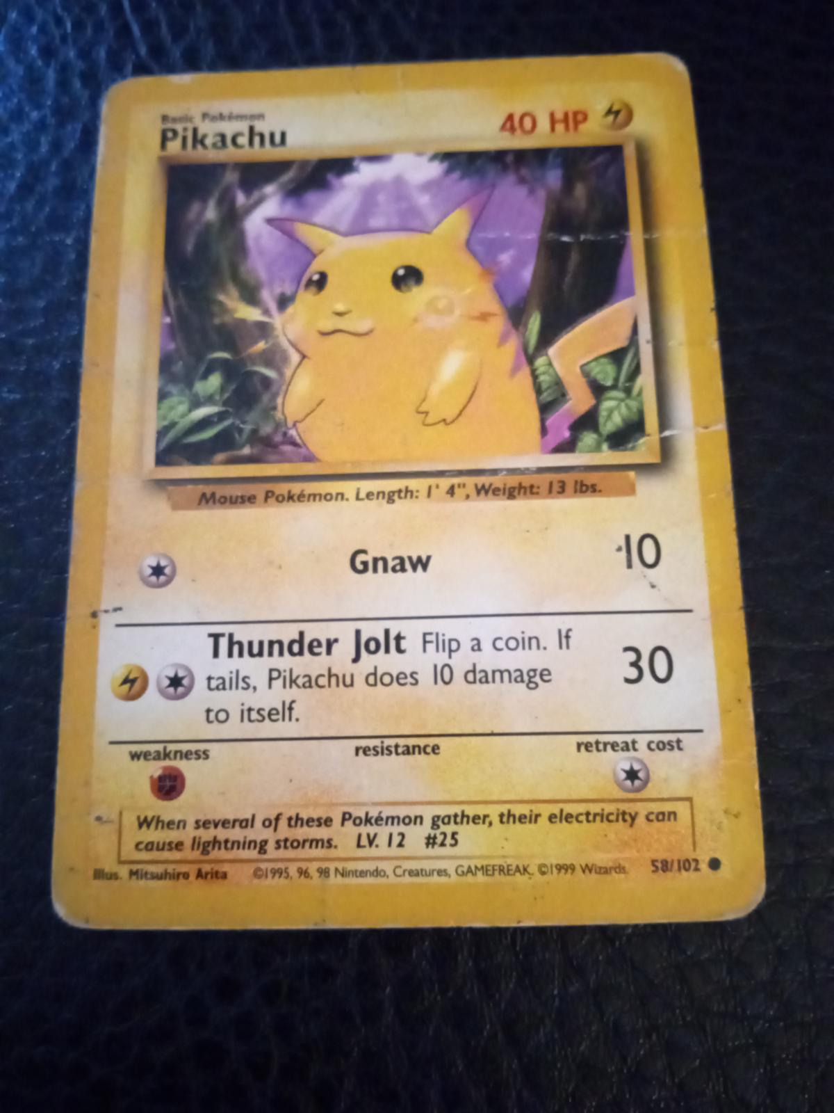 Pikachu | Ungraded | Pokemon Base Set