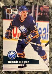 Benoit Hogue [French] Hockey Cards 1991 Pro Set Prices