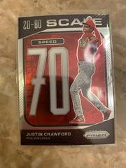 Justin Crawford #SC4 Baseball Cards 2023 Panini Prizm 20-80 Scale Prices